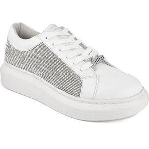 Juicy Couture Dorothy Women Lace Up Fashion Sneaker Casual Shoes Dorothy - White